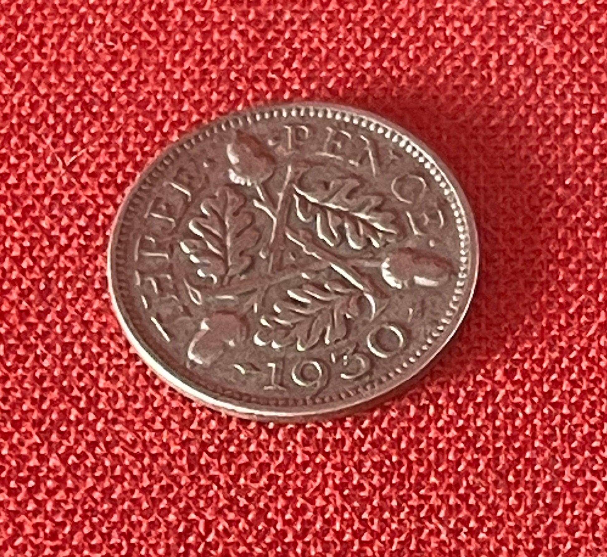 George V, Threepence 1916 (.925 Sterling Silver) Fine