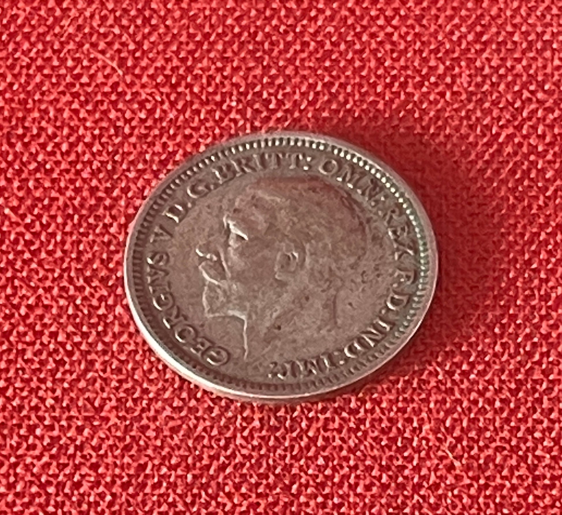 George V, Threepence 1916 (.925 Sterling Silver) Fine