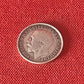 George V, Threepence 19168(.925 Sterling Silver) Fine