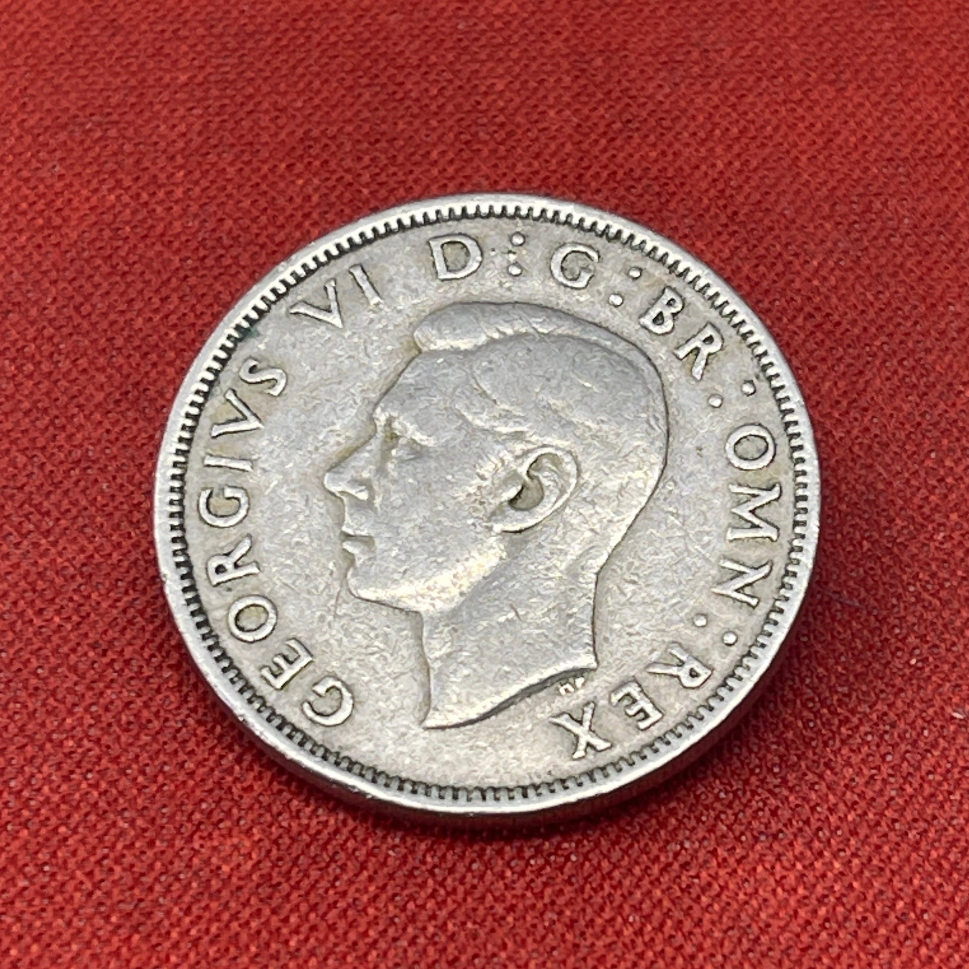  1950 George VI British 2 Shillings Florin 