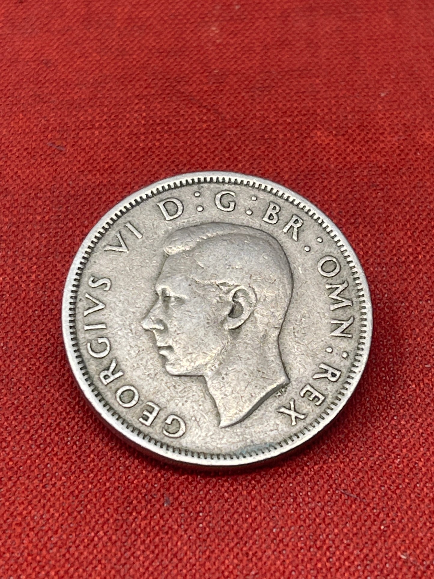 1951 George VI British 2 Shillings Florin Scottish