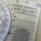 RAF Navigation Protractor – London Name Plate Co – NSN 6B/6605-99-114-6820