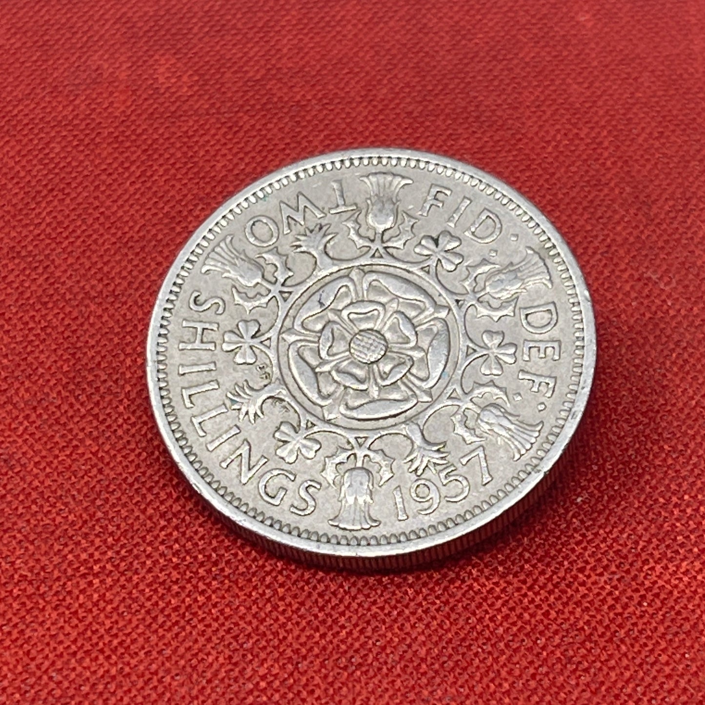 Queen Elizabeth II Two Shilling 1957