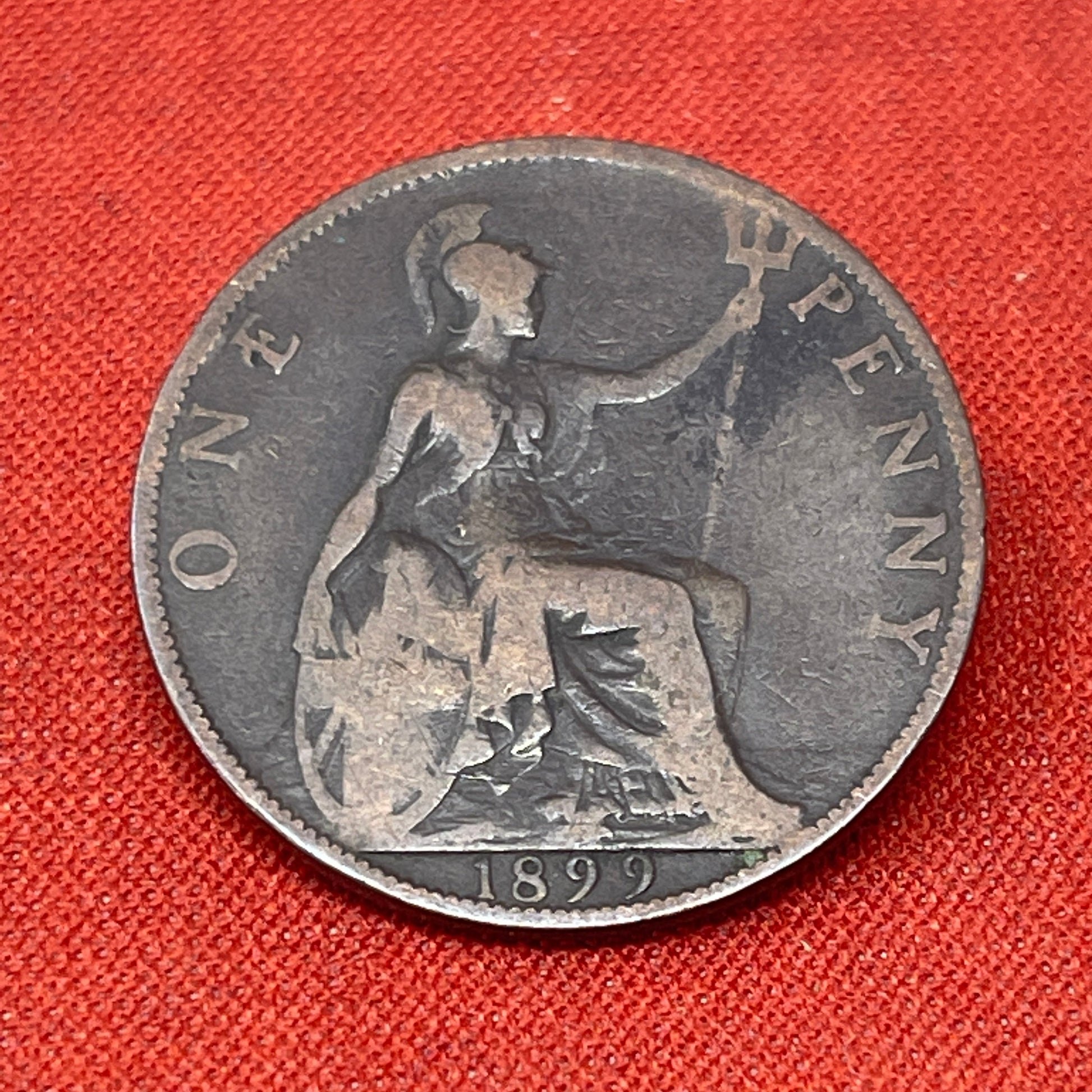 1899 Oueen Victoria One Penny