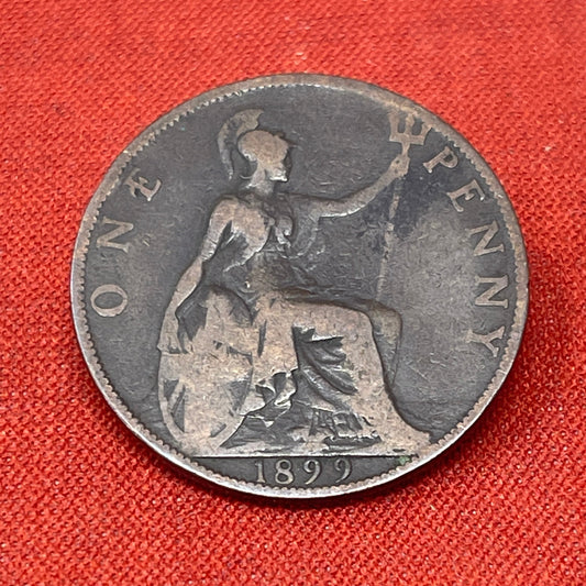 1899 Oueen Victoria One Penny