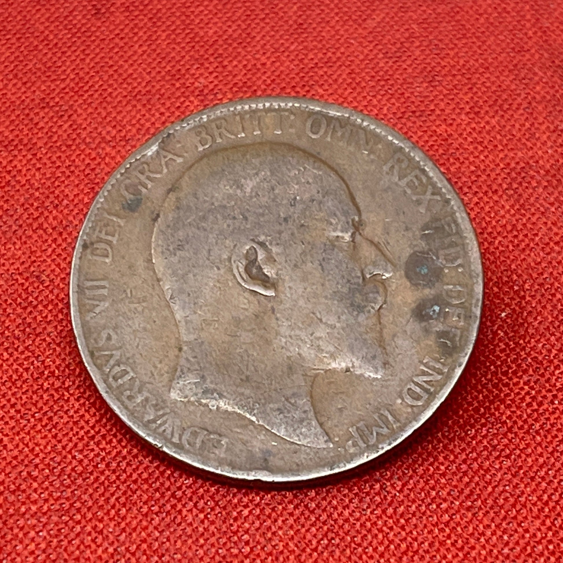 King Edward VII One Penny Dated 1912