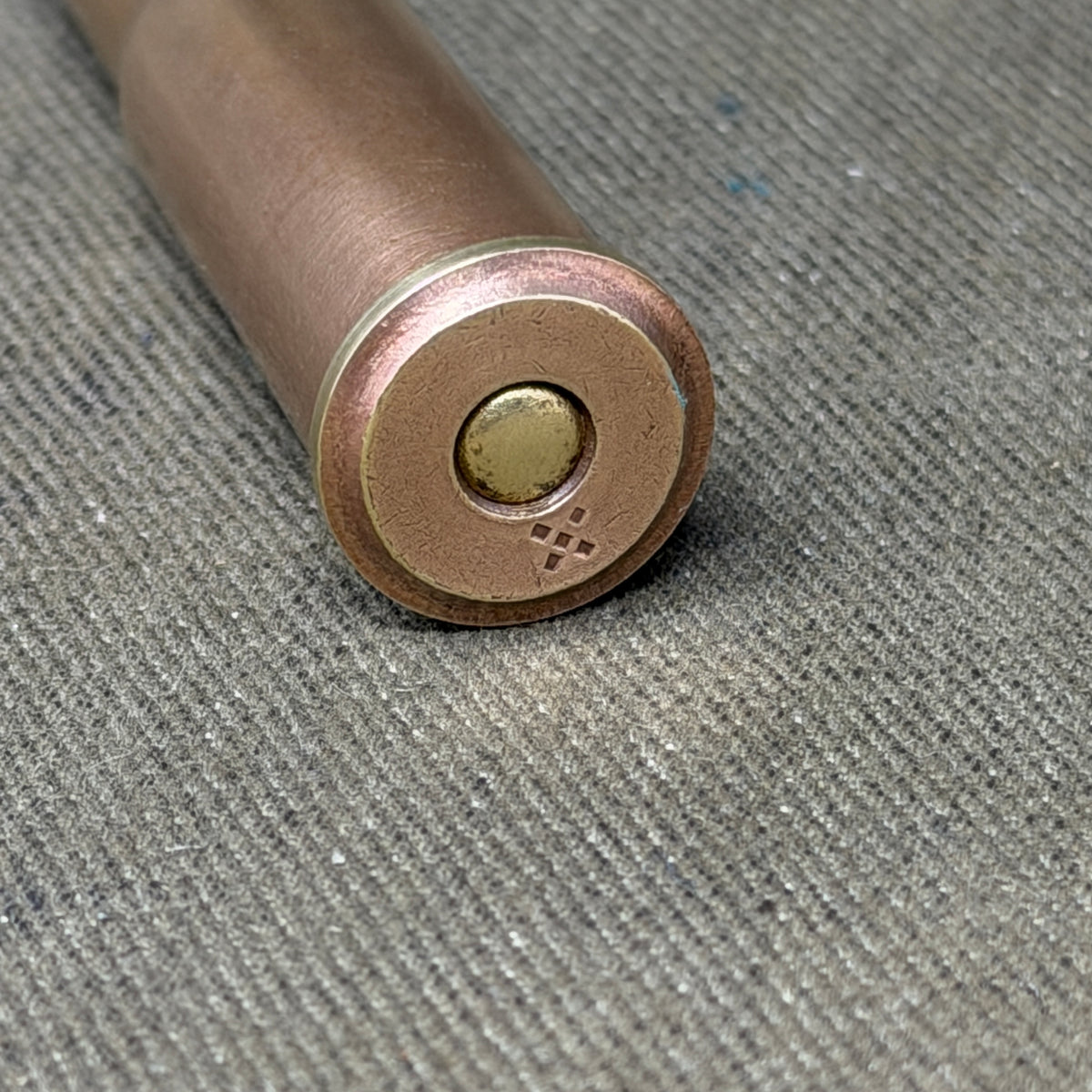 Original Antique Norwegian 10.15×61mmR Jarmann Rifle Cartridge – Oslo Arsenal – Inert