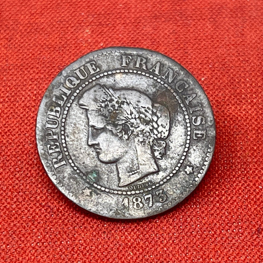 Coin France 10 Centimes Cérès - Third Républic - 1874 A