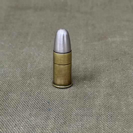 Original WW2 British .380 Revolver Cartridge – RL Radway Green 1938 – Inert