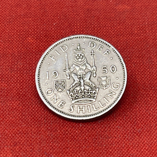 1950 King George VI One Shilling 