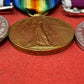 32310 Sjt J Brown  R.F.A WW1 Trio, LSGC, MSM