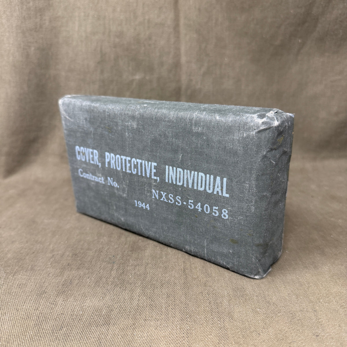 1944 US Army Individual Protective Cover – Sealed, Marked, and Complete