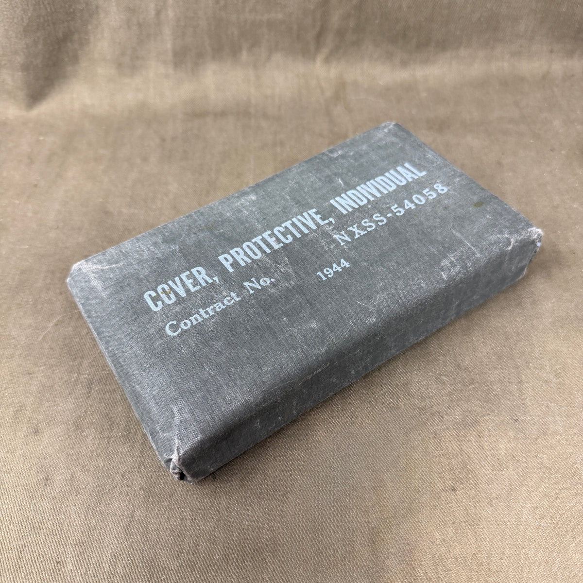 1944 US Army Individual Protective Cover – Sealed, Marked, and Complete