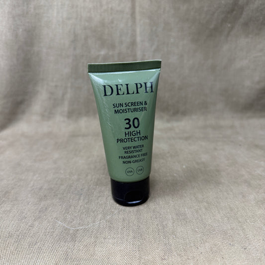 Original British Army DELPH SPF30 Sun Cream & Moisturiser – 50ml – Military Issue