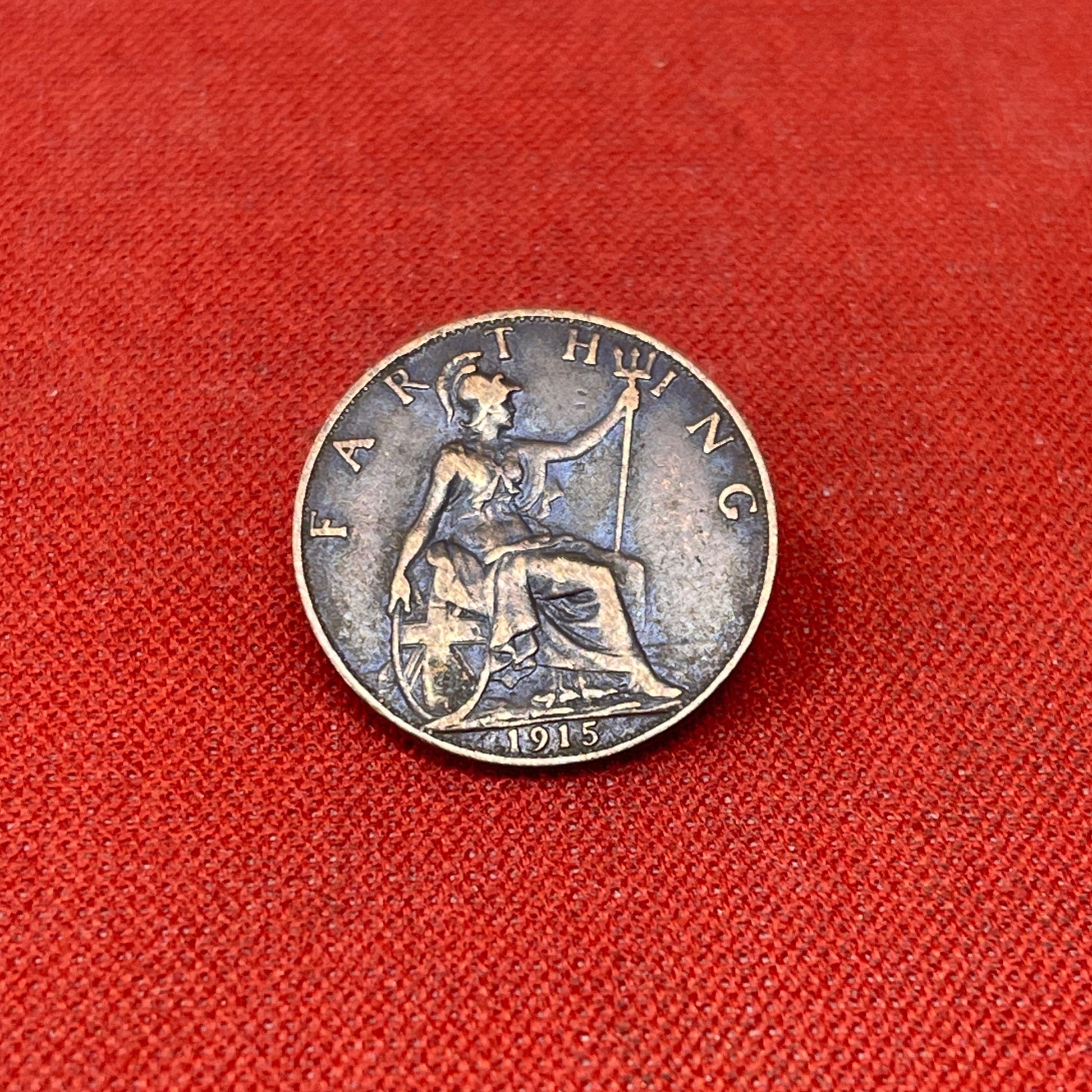 1915 Dated King George V Farthing