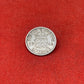 1942 King George VI Sixpence