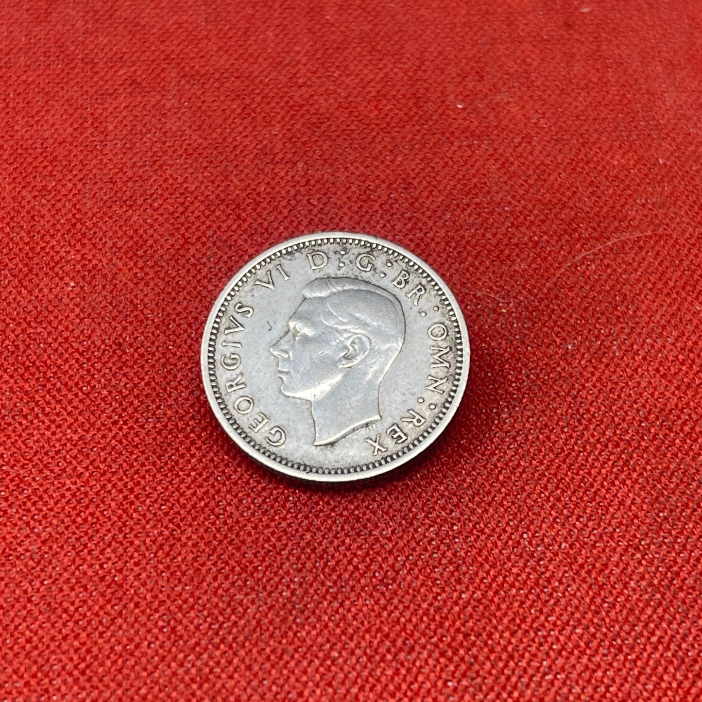 1942 King George VI Sixpence