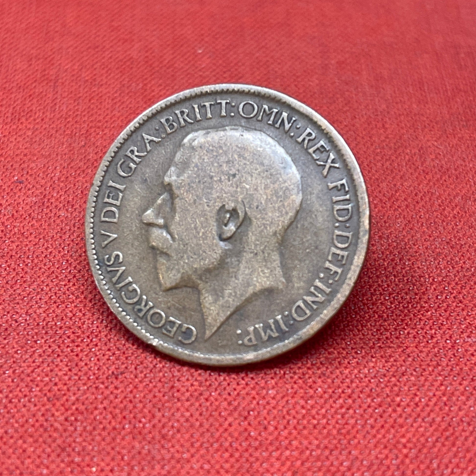 King George V Farthing 1912