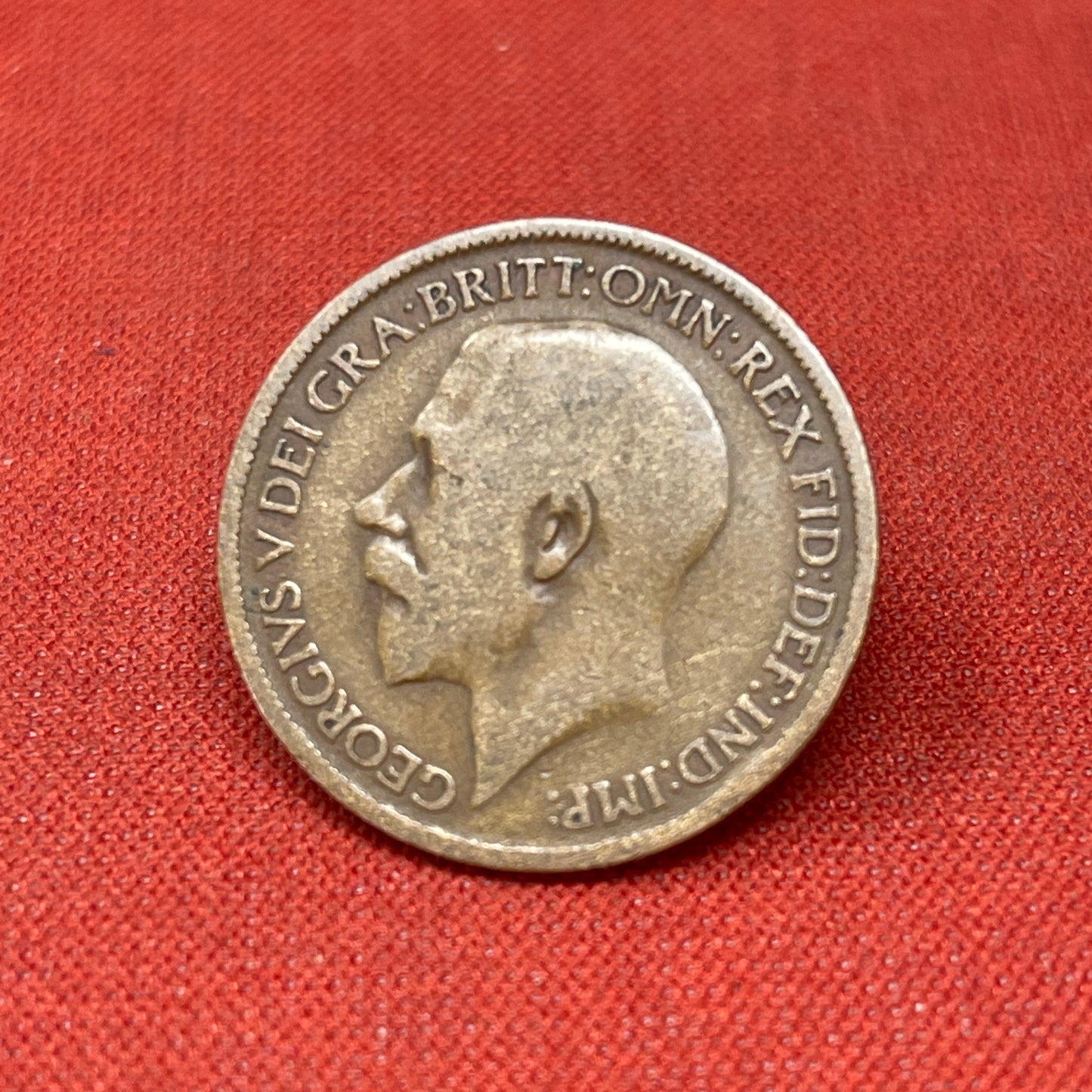 King George V Farthing 1912