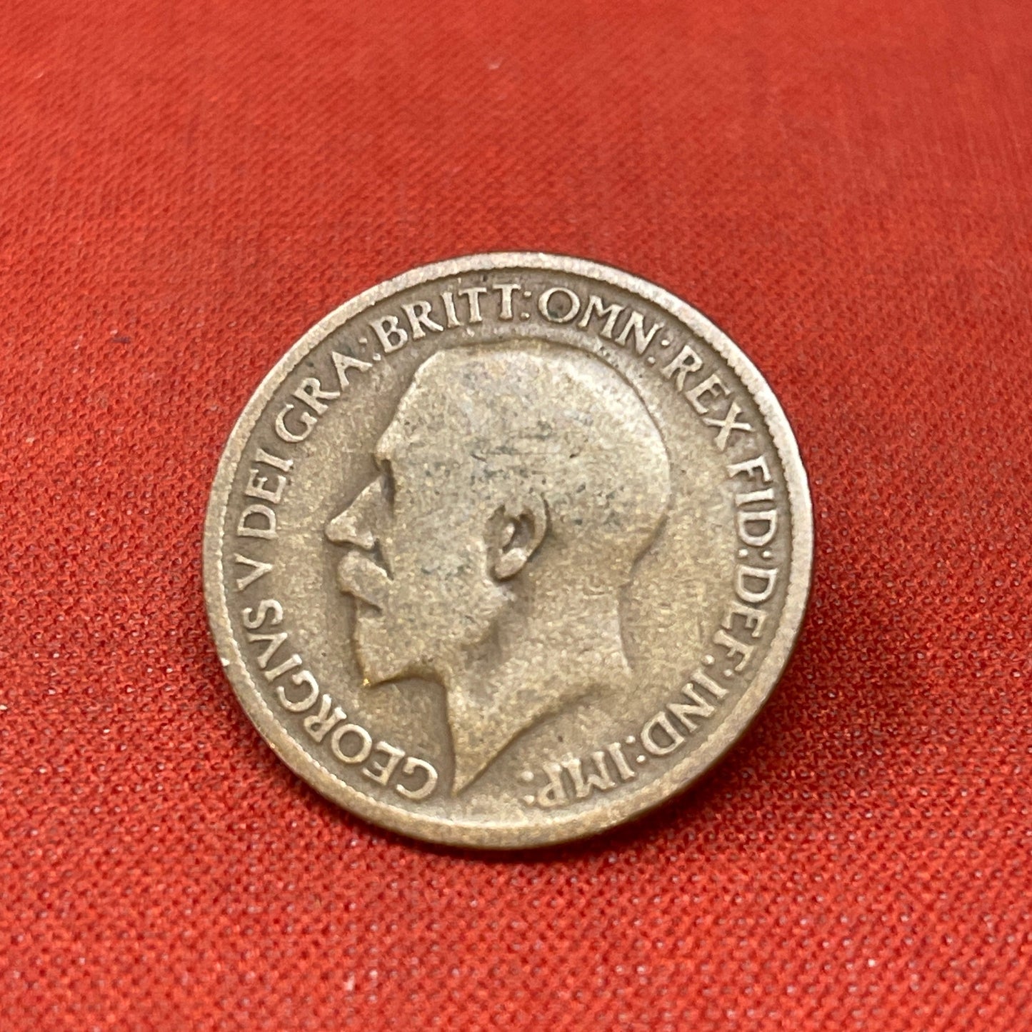 King George V Farthing 1914