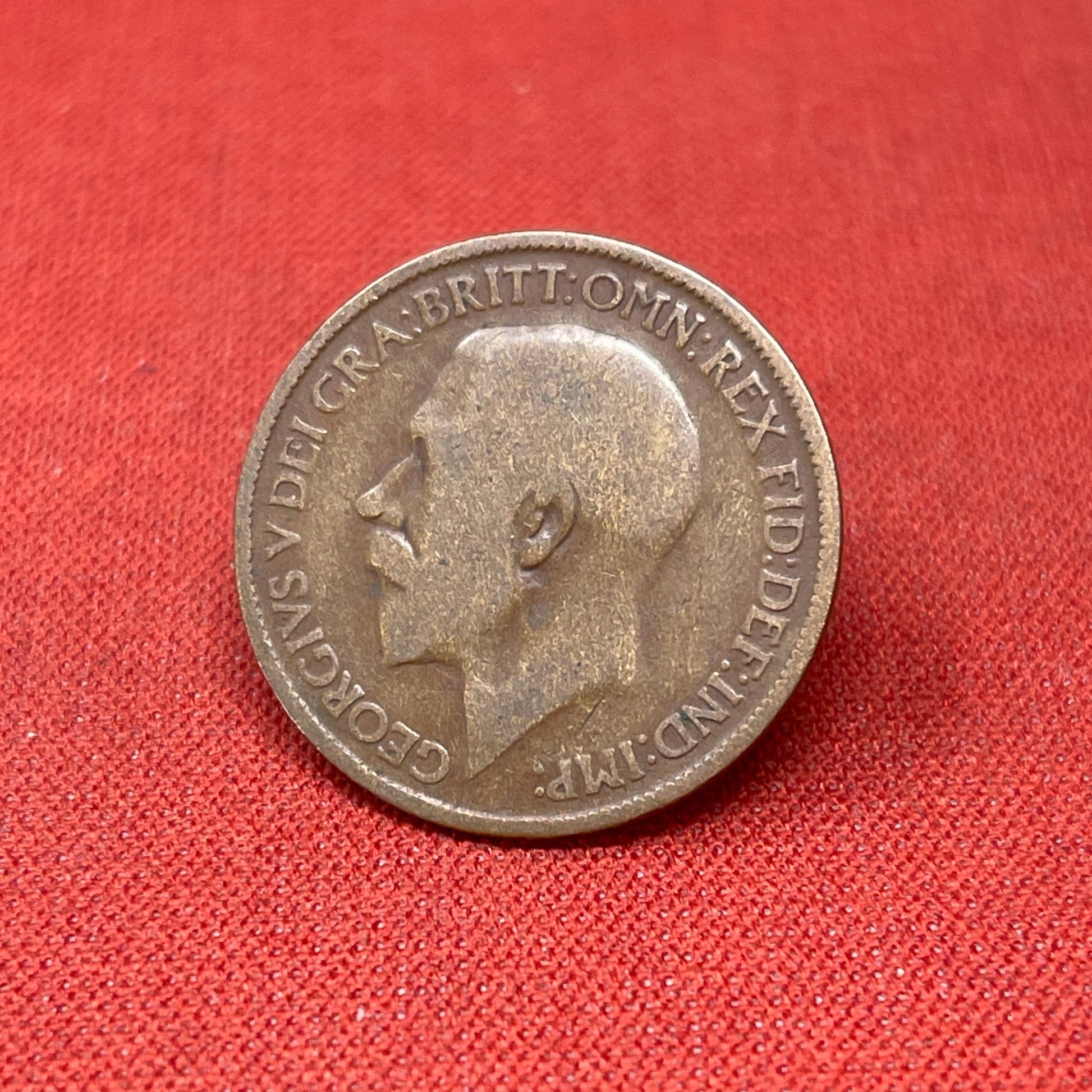 King George V Farthing 1914