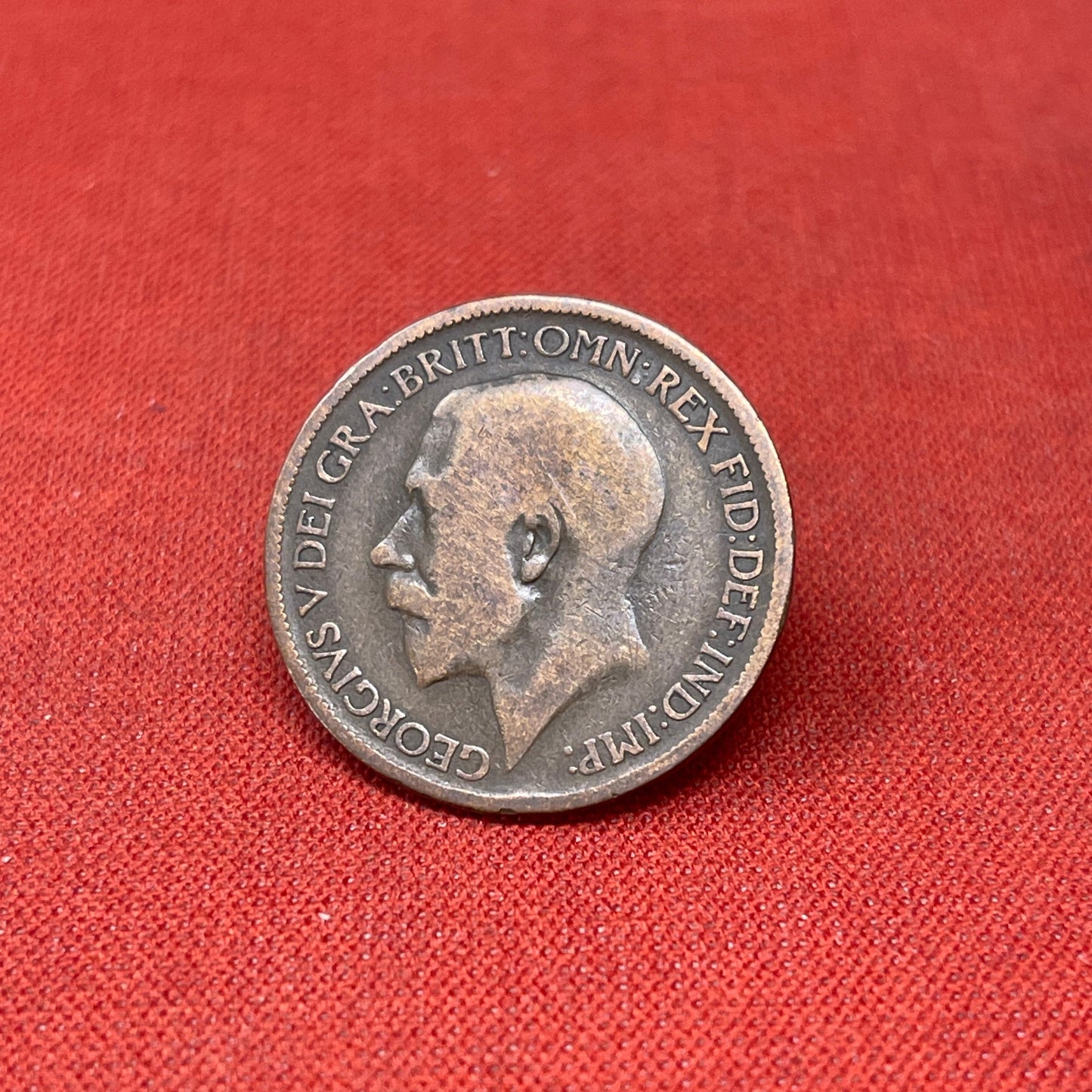 King George V Farthing 1914