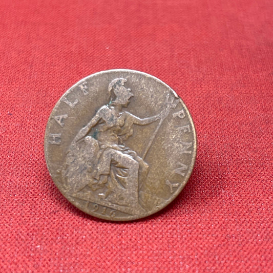 King George V Farthing 1914