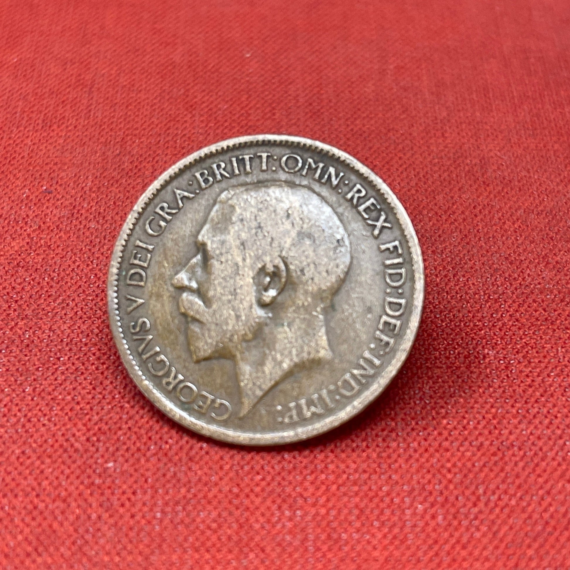 King George V Farthing 1914