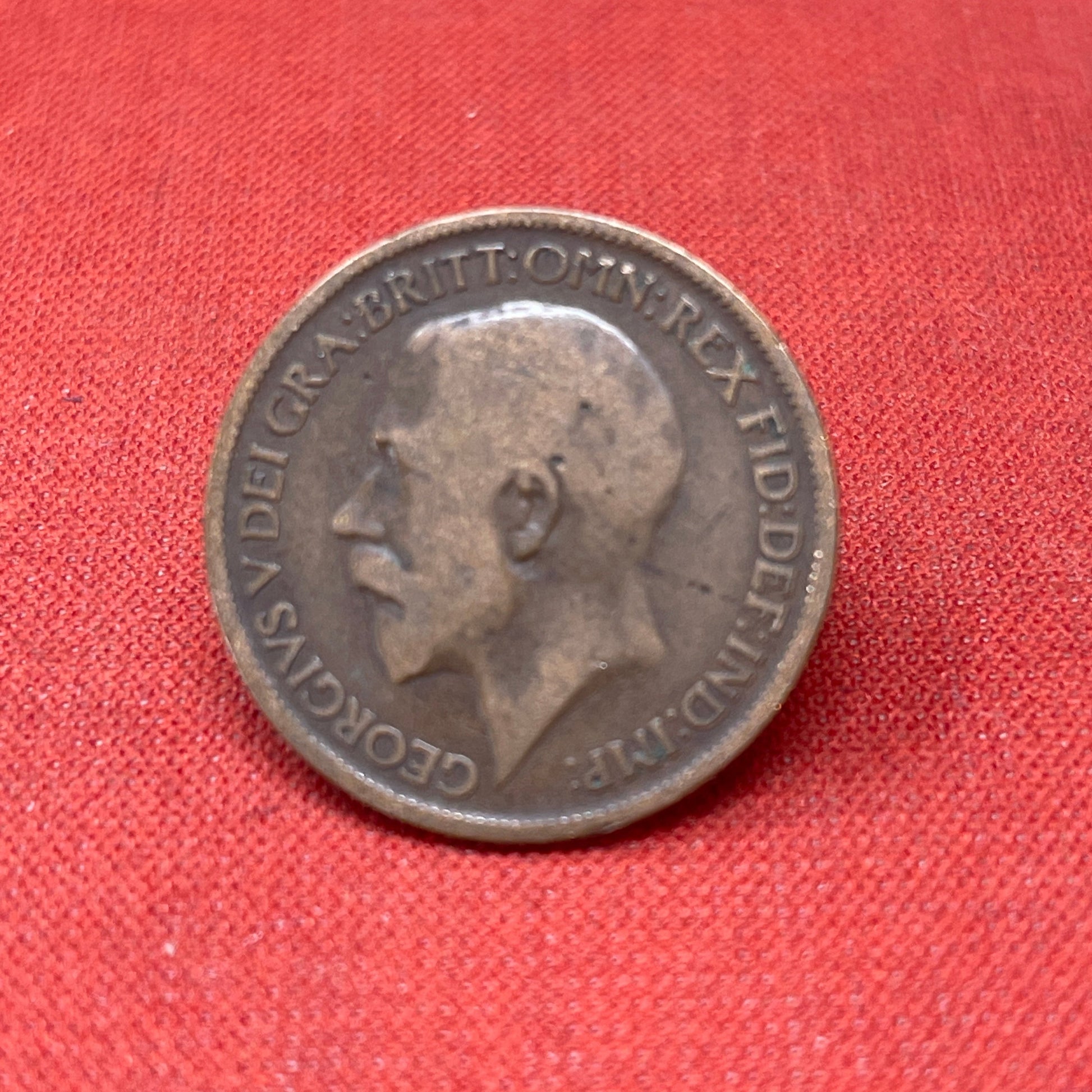 King George V Farthing 1914