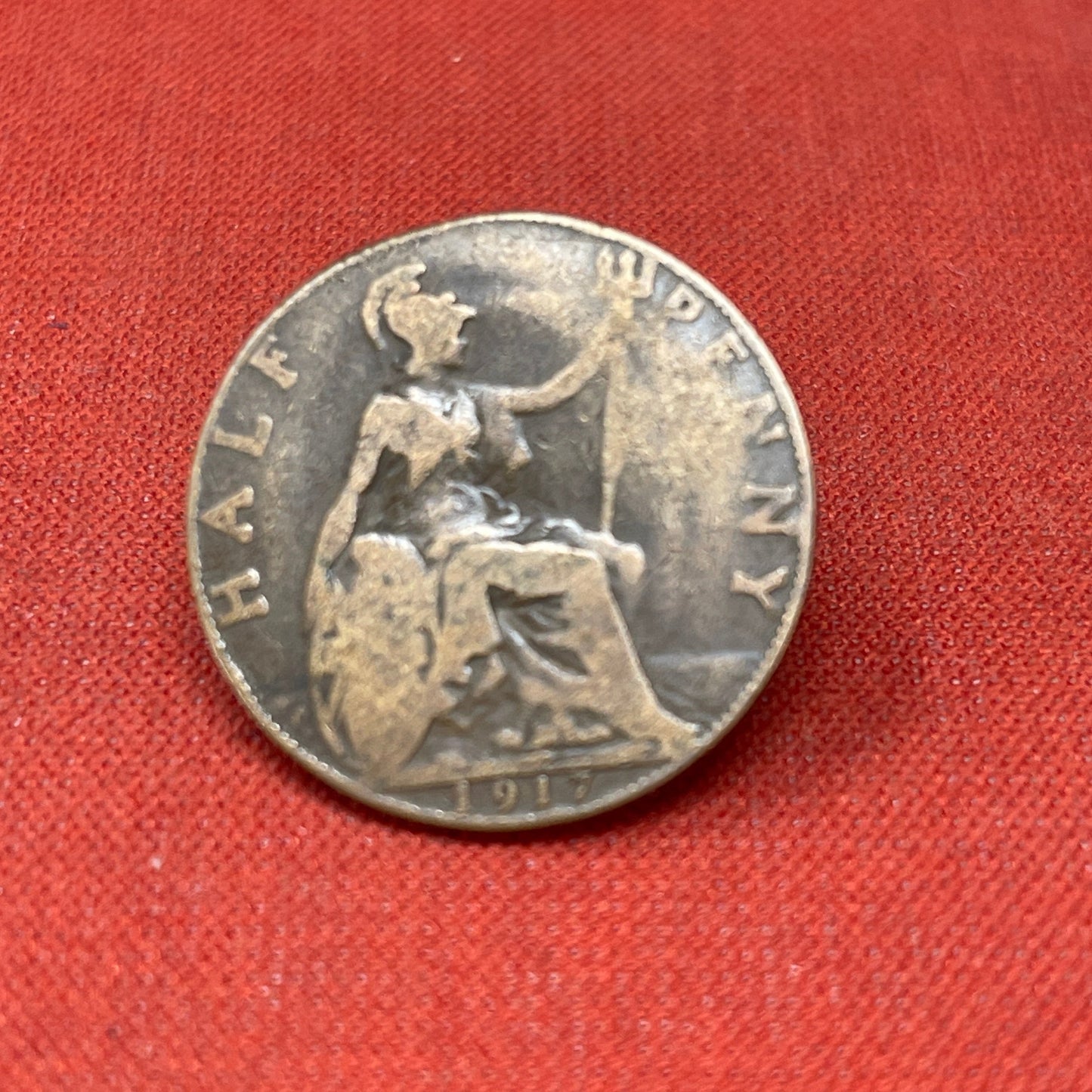 King George V Farthing 1914