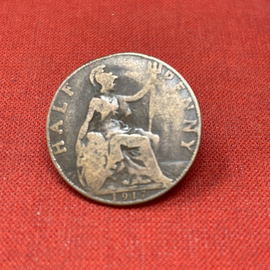 King George V Farthing 1914