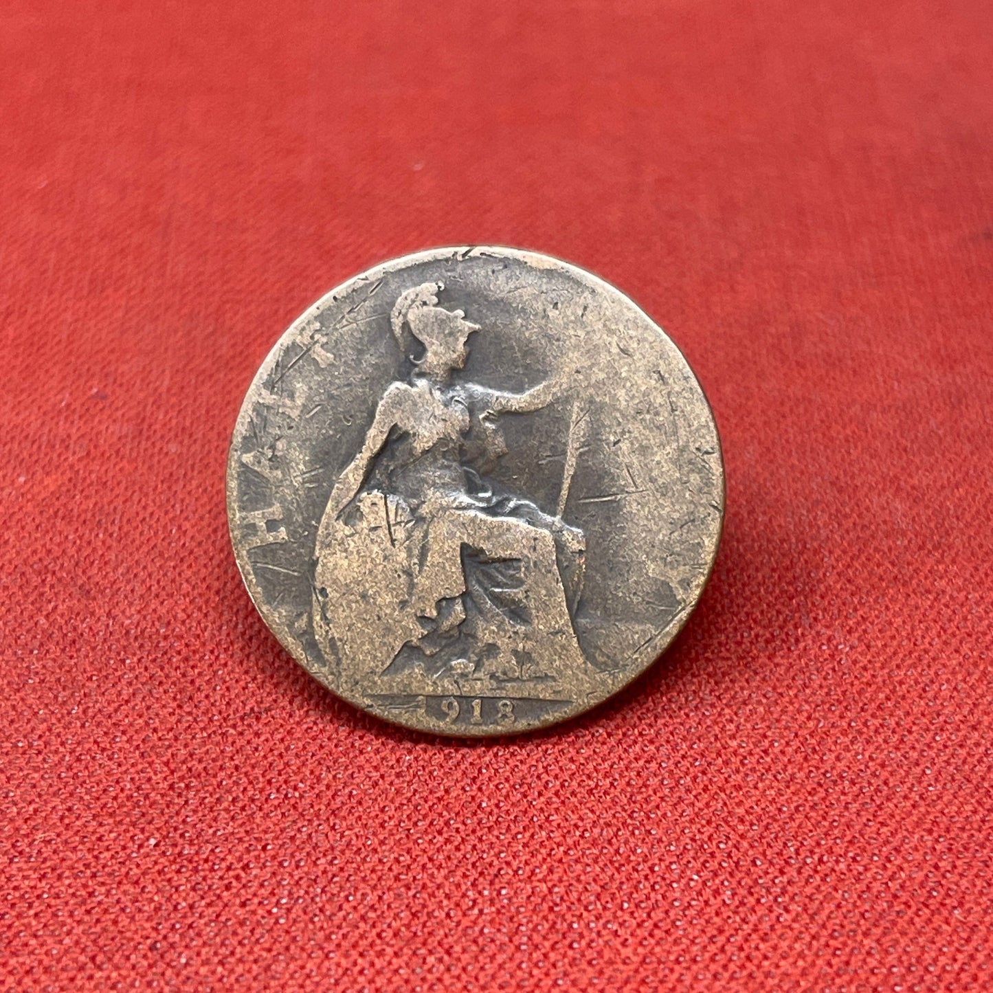 King George V Farthing 1914