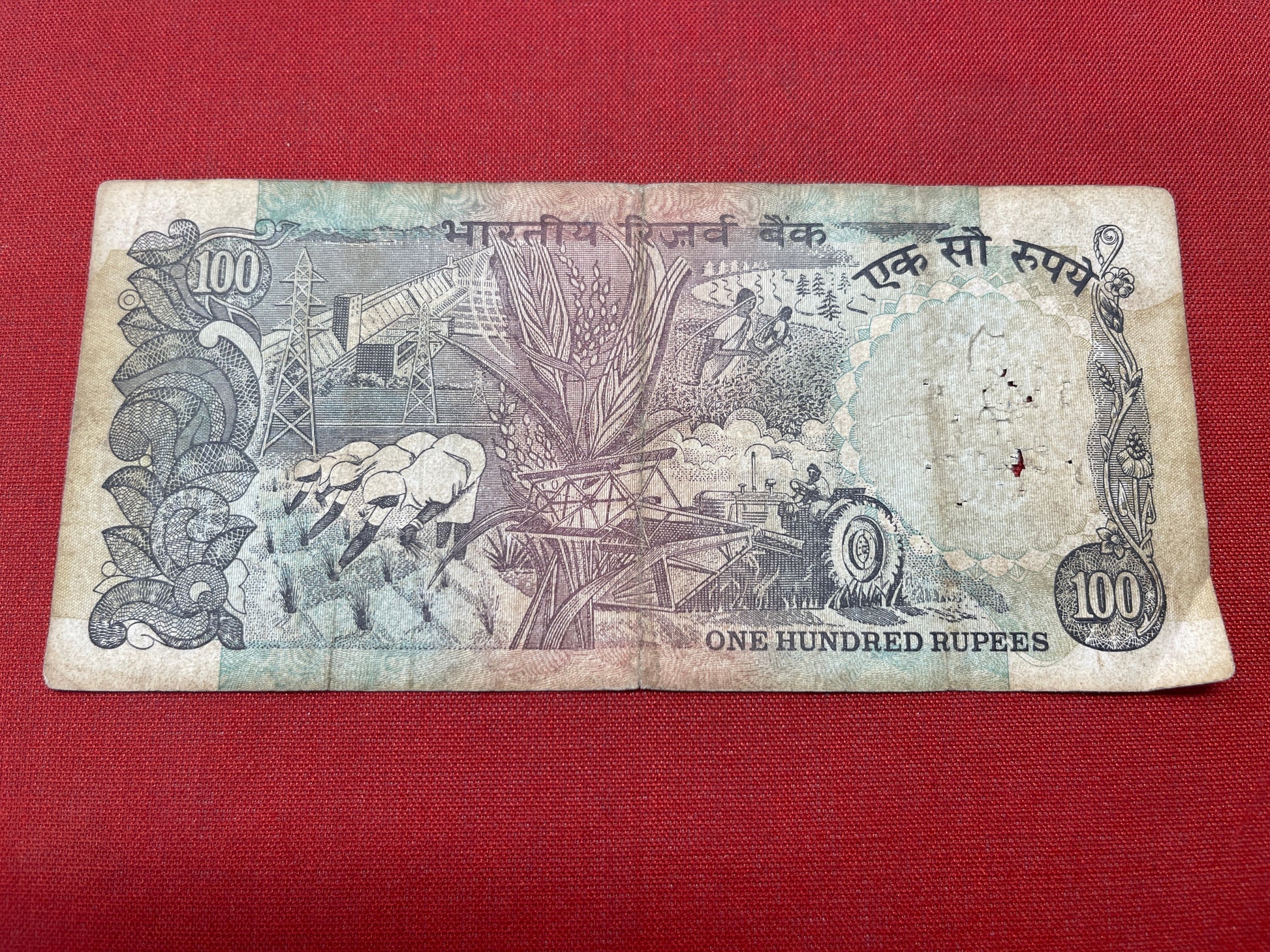 Reserve Bank of india 100 Rupees