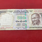 Reserve Bank of India 500 Rupees Mahatma Gandhi series; Serial 2PB552416