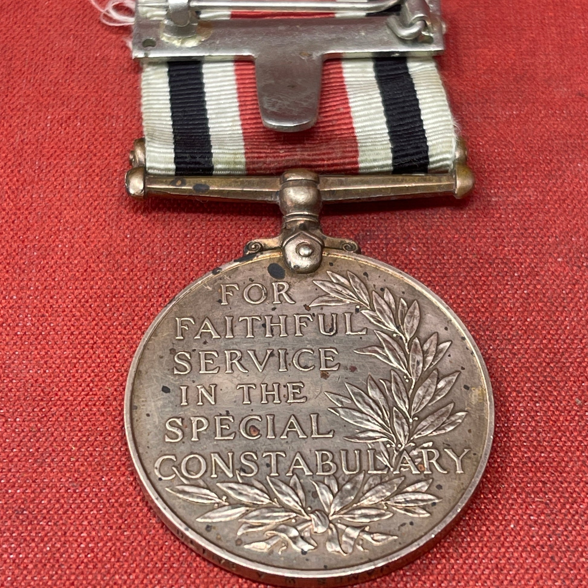 WW2 Special Constable Medal, War Medal  SC James W. A. Smith