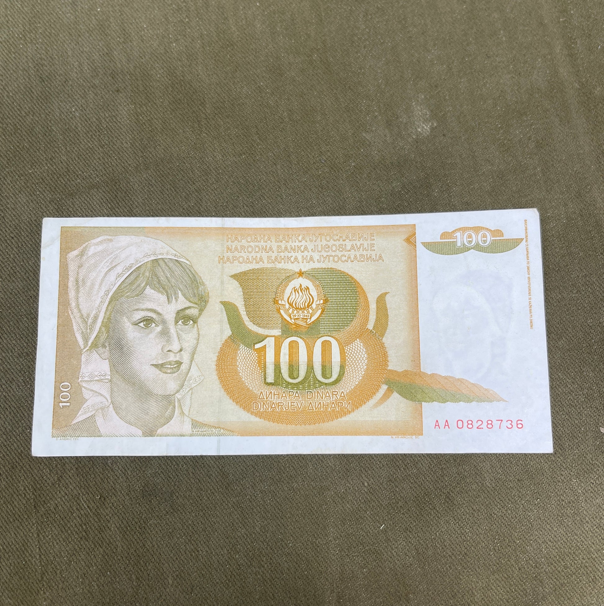 This collection of vintage Yugoslavian banknotes features a mix of denominations and designs from the former Socialist Federal Republic of Yugoslavia, a nation that dissolved in the early 1990s. Spanning several decades—primarily from the 1950s to the 1990s—these notes reflect the country’s dynamic political and economic history. Denominations may include 10, 50, 100, 500, 1,000, 5,000, or even hyperinflation-era notes in the millions, with portraits of workers, scholars, and historical figures, along with 