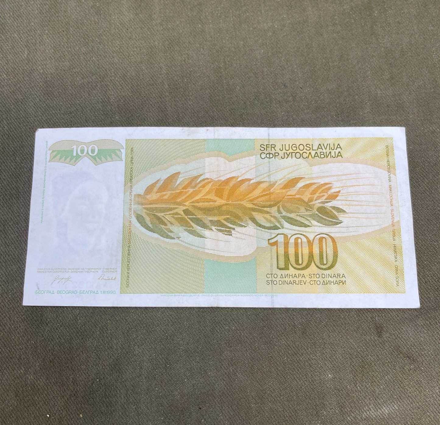This collection of vintage Yugoslavian banknotes features a mix of denominations and designs from the former Socialist Federal Republic of Yugoslavia, a nation that dissolved in the early 1990s. Spanning several decades—primarily from the 1950s to the 1990s—these notes reflect the country’s dynamic political and economic history. Denominations may include 10, 50, 100, 500, 1,000, 5,000, or even hyperinflation-era notes in the millions, with portraits of workers, scholars, and historical figures, along with 