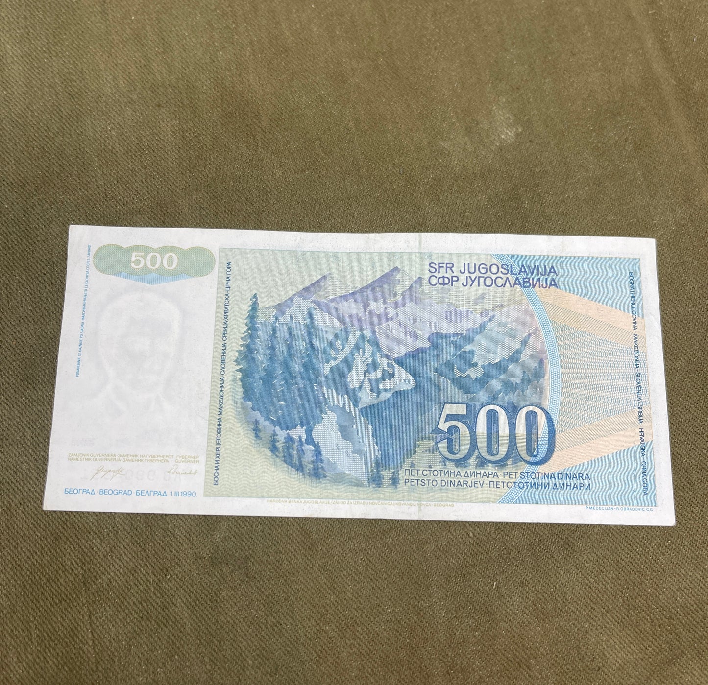 This collection of vintage Yugoslavian banknotes features a mix of denominations and designs from the former Socialist Federal Republic of Yugoslavia, a nation that dissolved in the early 1990s. Spanning several decades—primarily from the 1950s to the 1990s—these notes reflect the country’s dynamic political and economic history. Denominations may include 10, 50, 100, 500, 1,000, 5,000, or even hyperinflation-era notes in the millions, with portraits of workers, scholars, and historical figures, along with 
