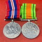 WW2 Set of British War Medals, Defence Medal, 1939-45 Medal, 1939-45 Star, France Germany Star, North Africa Star