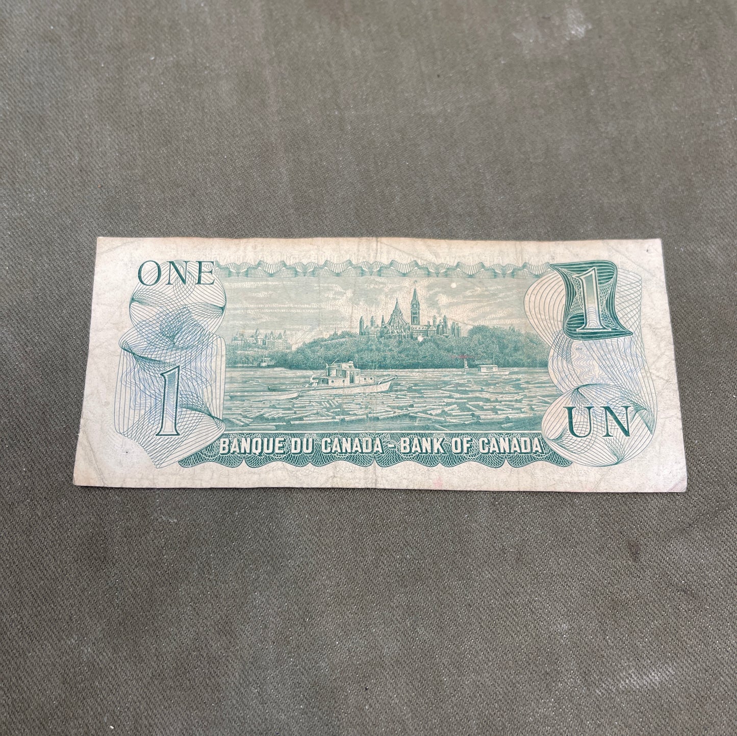1973 dated Bank Of Canada One Dollar 
