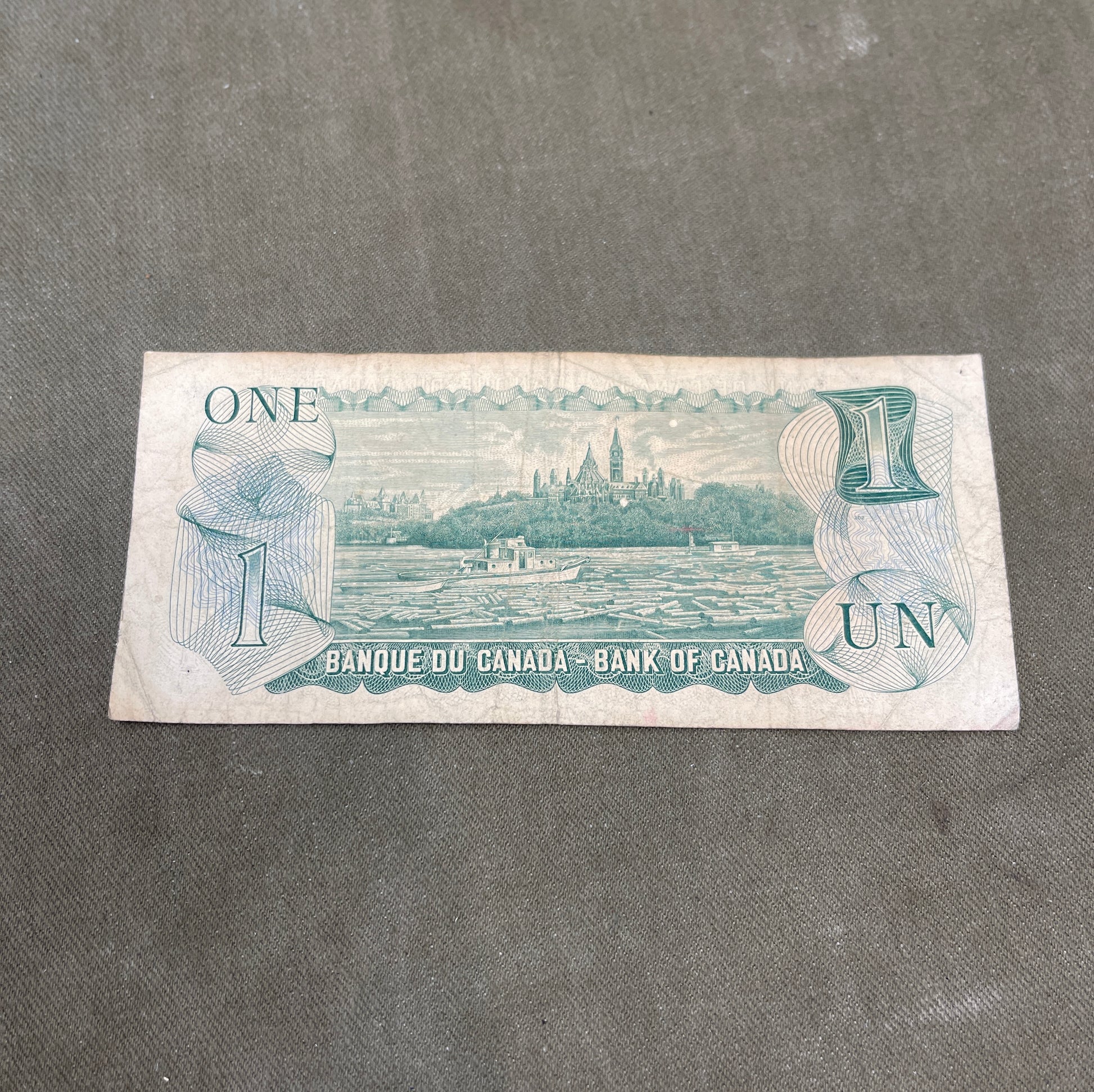 1973 dated Bank Of Canada One Dollar 
