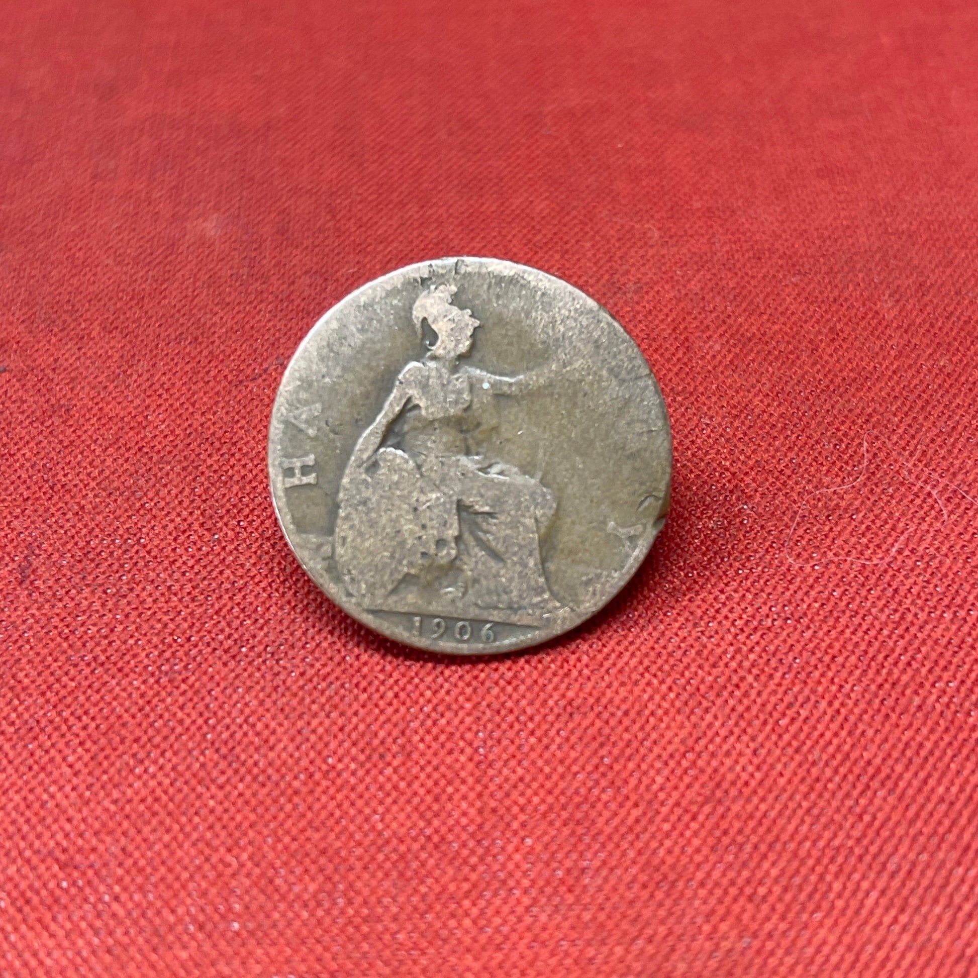 King Edward VII Half Penny Coin 