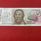 Banco Central Argentina 5 Cinco Australes Serial 60828951A