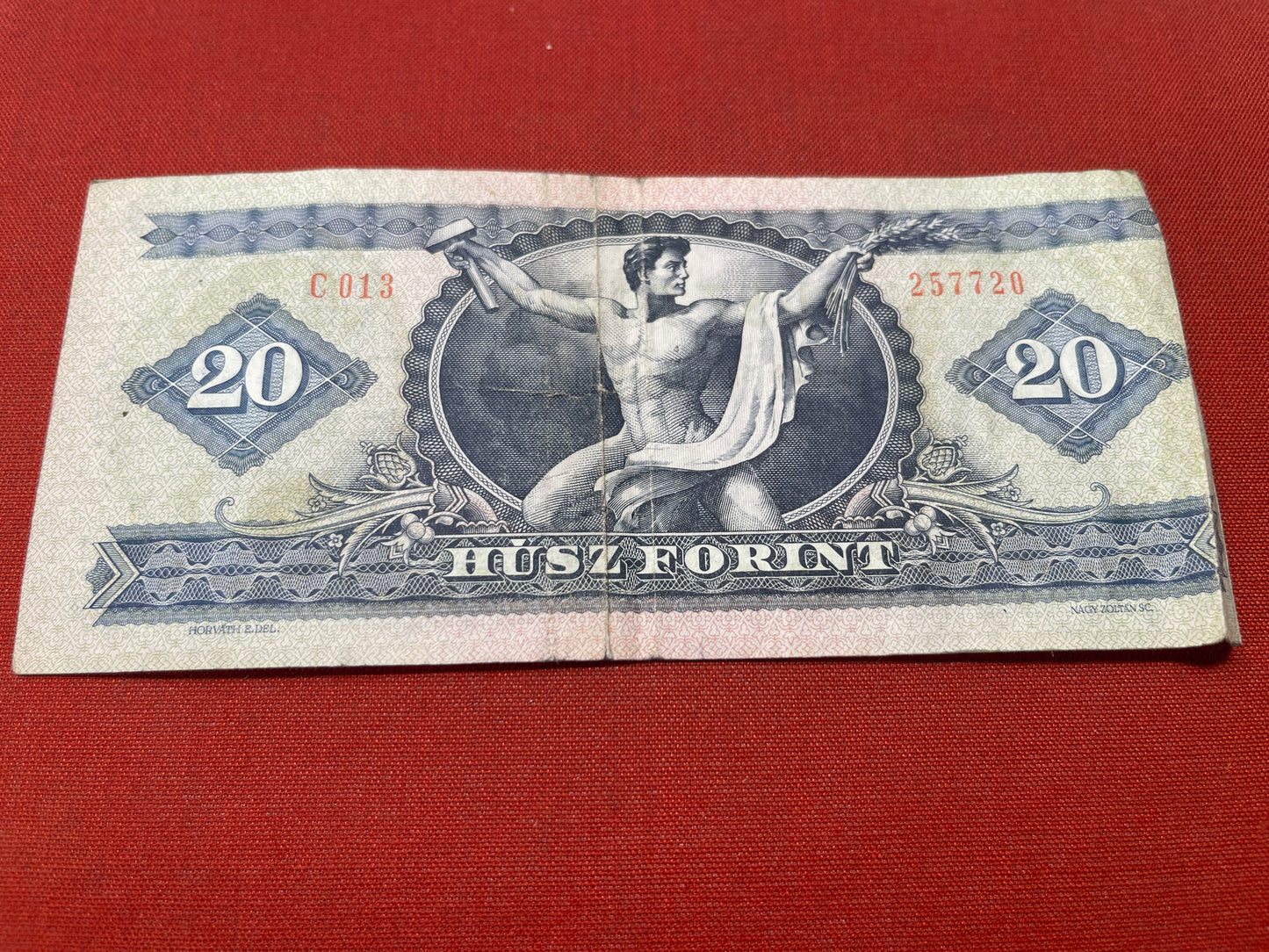 Hungary 20 Forint Banknote