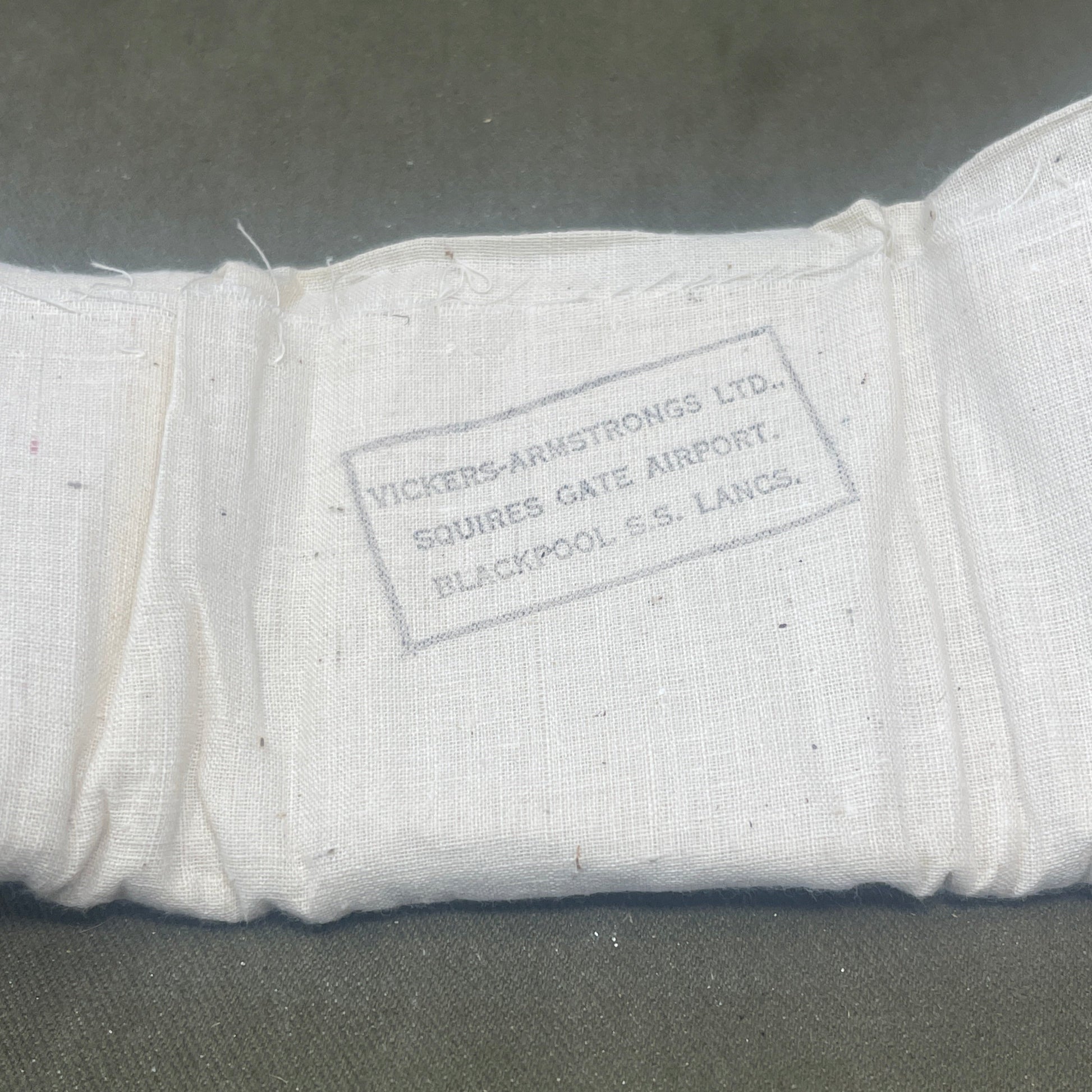 WW2 British Triangular Bandages by Vickers Armstrong Ltd 