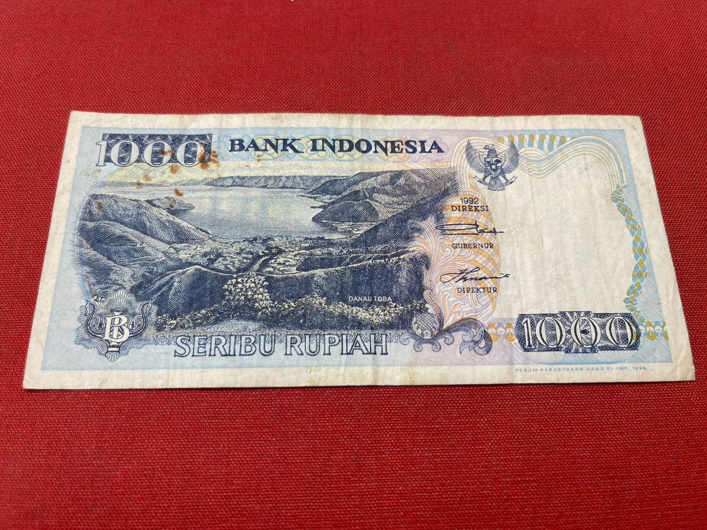 Bank of Indonesia 1000 Seribu Rupiah JWT 247219
