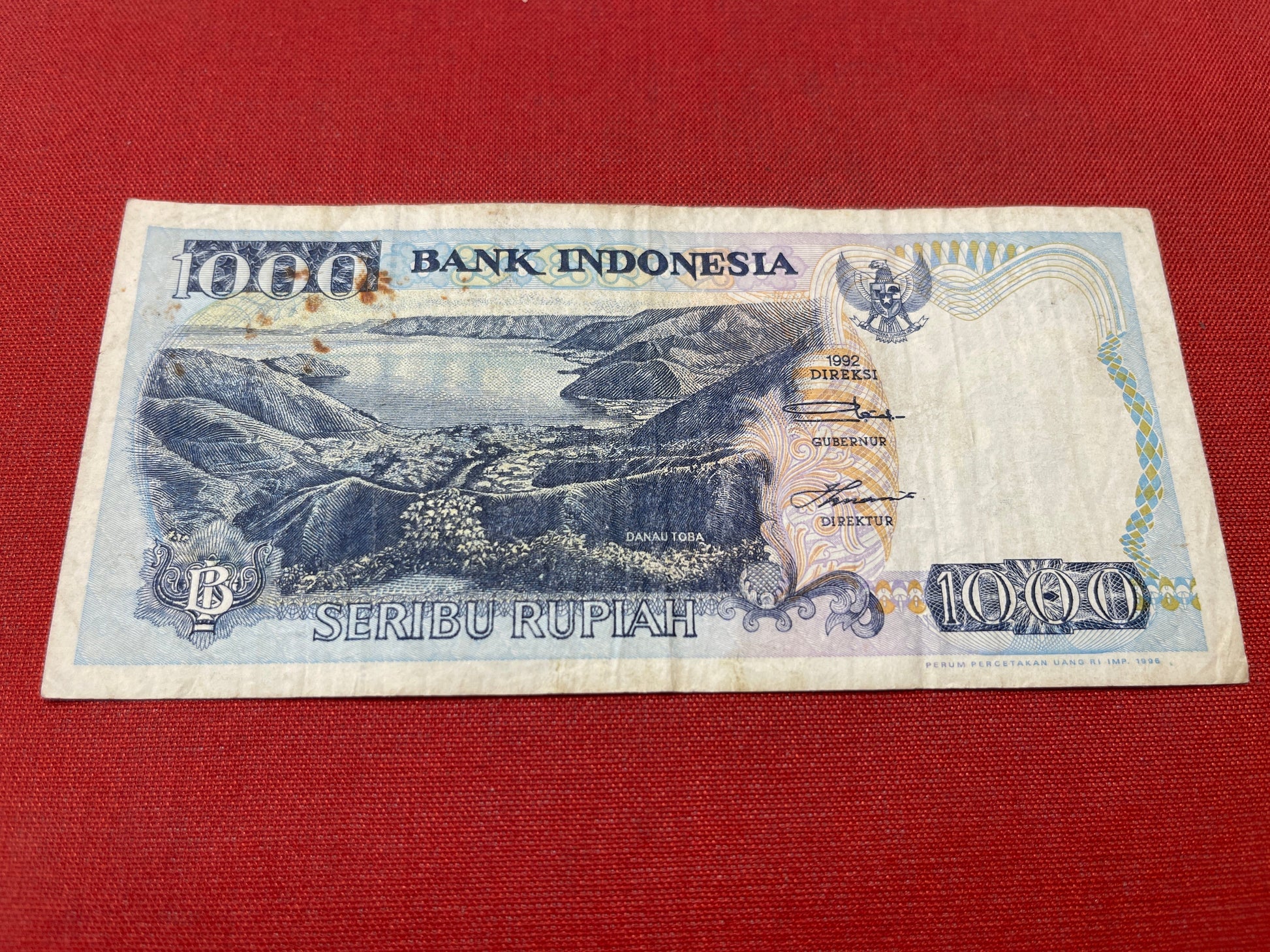 Bank of Indonesia 1000 Seribu Rupiah JWT 247219