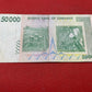 Zimbabwe 50000 Dollar Banknote