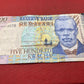 Bank of Malawi 500 Kwacha 