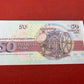 Bulgarian 50 Leva Banknote Serial 